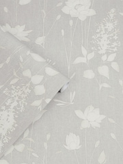 Laura Ashley Steel Dragonfly Garden 10M Wallpaper - Image 3 of 4