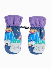 Lila - Frugi Snow and Ski Mittens Gloves - Bild 1 von 4