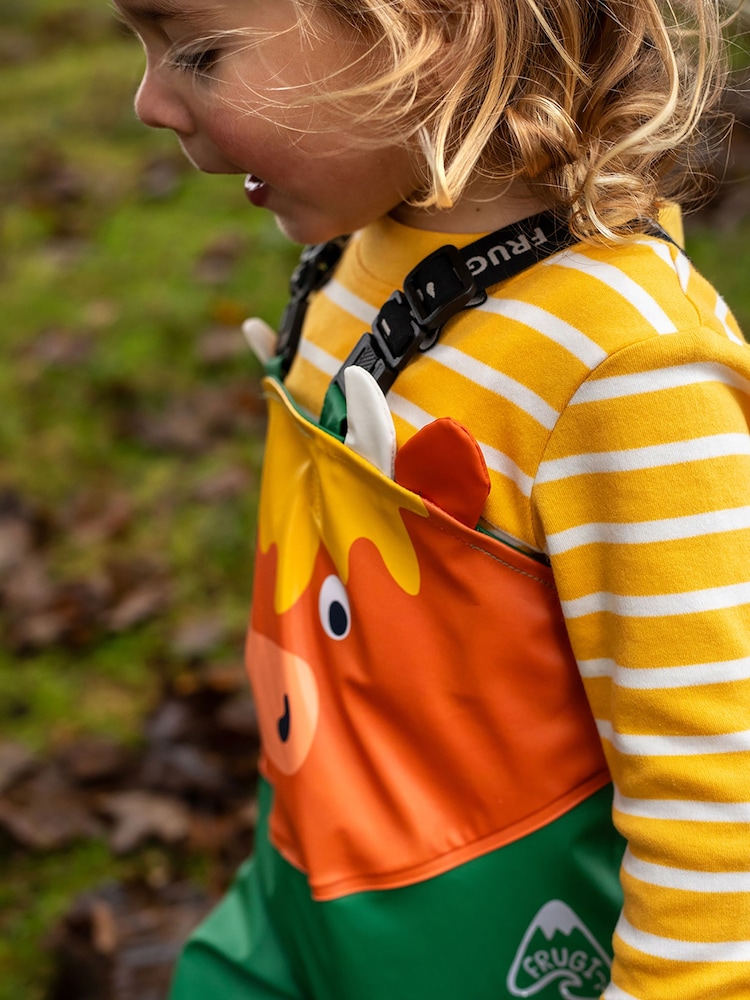 Πράσινο - Αδιάβροχο παντελόνι Frugi με σχέδιο "Puddle Buster" - Εικόνα 2 από 6 Πράσινο - Αδιάβροχο παντελόνι Frugi με σχέδιο "Puddle Buster" - Εικόνα 2 από 6