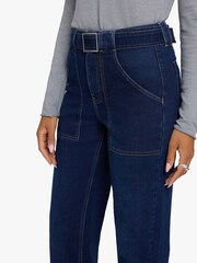 NYDJ Blue Kasey Stovepipe Jeans With Utility Pockets - Image 5 of 5