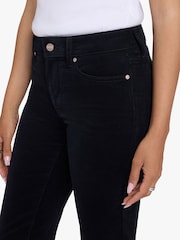 NYDJ Black Brooklyn Bootcut In Fine Wale Stretch Corduroy Trousers - Image 5 of 5