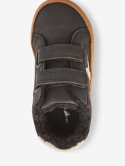 Black/Tan Standard Fit (F) Star Warm Lined Touch Fastening Boots - Image 3 of 4