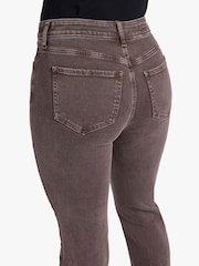 NYDJ Brown High Rise Marilyn Straight Leg Jeans - Image 5 of 5