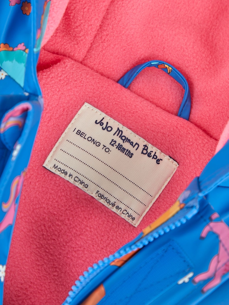 JoJo Maman Bébé Cobalt Blue Dinosaur " - Image 10 of 10