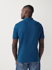 Lyle & Scott Apres Navy Blue Classic Polo Shirt - Image 2 of 5