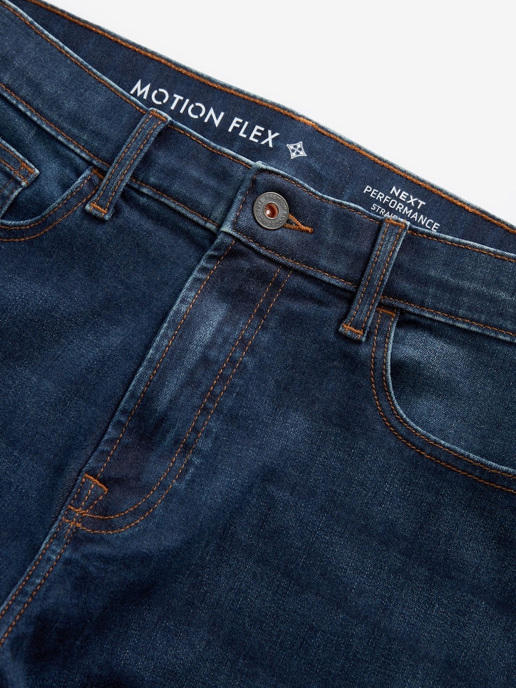 Blauw - Straight fit - Motionflex jeans - Image 10 of 12