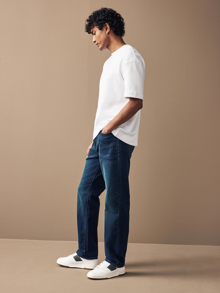 Blauw - Straight fit - Motionflex jeans - Image 3 of 12