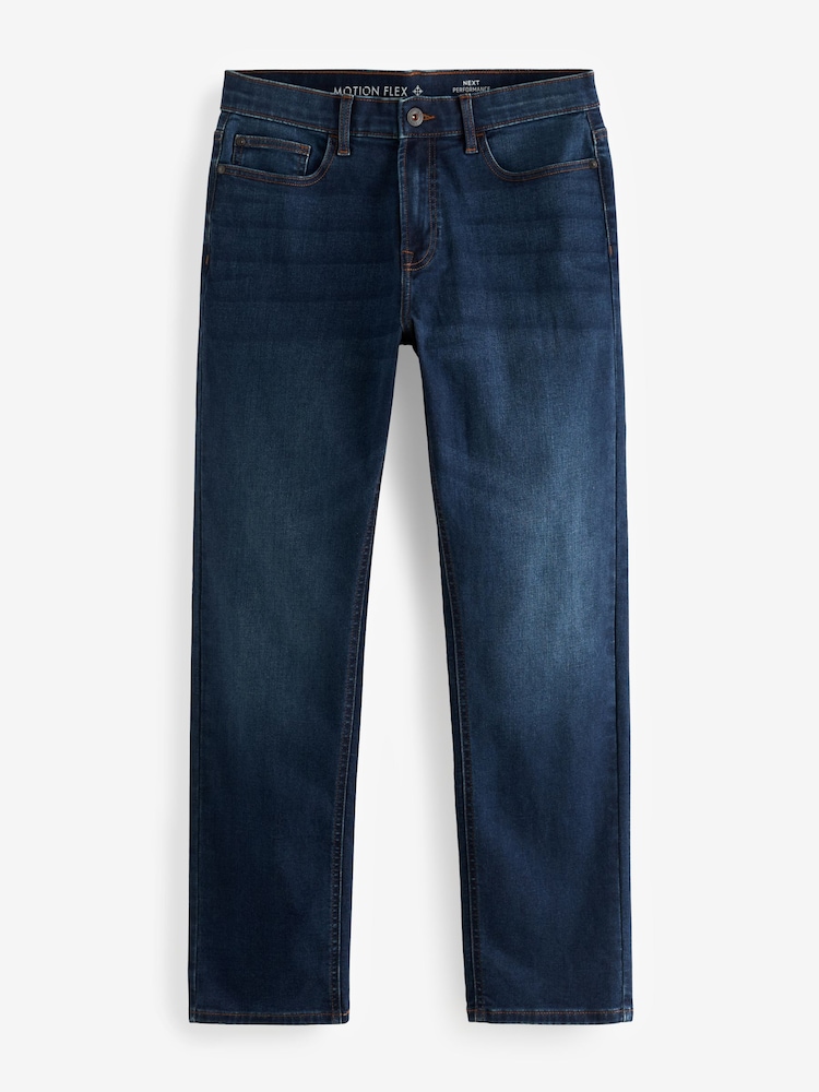 Blauw - Straight fit - Motionflex jeans - Image 8 of 12
