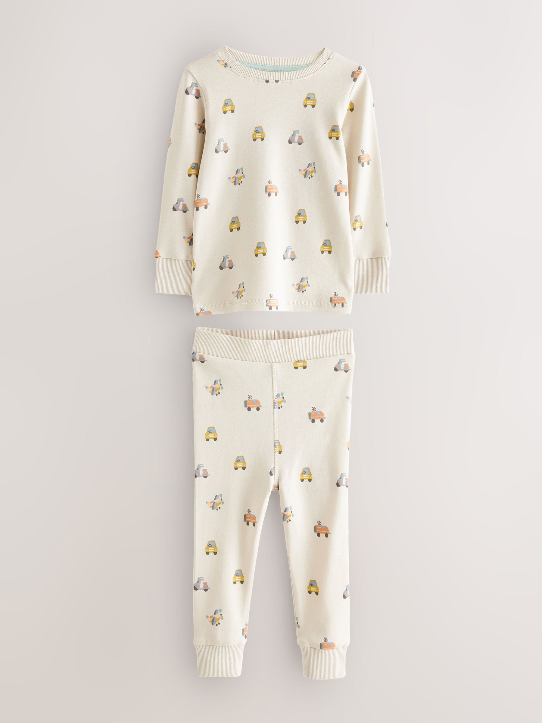 Pyjama Douillet NEXT - Lot De 3, Vert/orange, Taille 3 Ans, Lavable Machine - 7