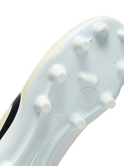 Nike Yellow Kids Tiempo Legend 10 Academy Multi Ground Football Boots - Image 9 of 11