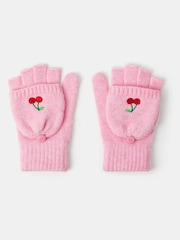 Angels By Accessorize Cherry Fingerless Gloves - Image 1 de 2