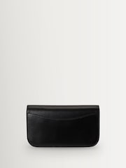 Polo Ralph Lauren Black ID Leather Wallet on a Chain Cross-Body Bag - Image 2 of 5