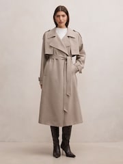 Forever New Natural Maya Trench Coat - Image 3 of 5