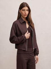 Forever New Brown Willow Drawcord Jacket - Image 4 of 5