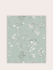 Laura Ashley Duck Egg Elderwood 10M Wallpaper - Image 2 of 4