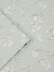 Laura Ashley Duck Egg Elderwood 10M Wallpaper - Image 3 of 4