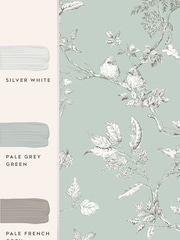 Laura Ashley Duck Egg Elderwood 10M Wallpaper - Image 4 of 4