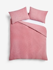 Soft Teddy Fleece Duvet Cover and Pillowcase Set - Изображение 4 из 4