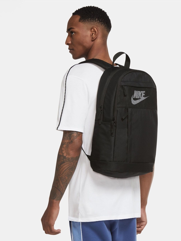 Nike Black/White Elemental Backpack - Image 10 of 10