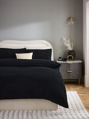Soft Teddy Fleece Duvet Cover and Pillowcase Set - Изображение 2 из 5