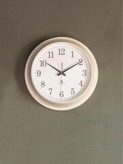 Gallery Home Cream Winston Wall Clock - Image 1 of 2