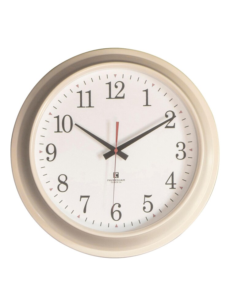 Gallery Home Cream Winston Wall Clock - Image 2 of 2