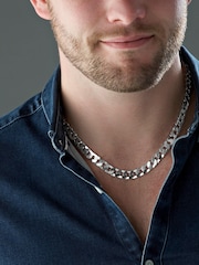 Beaverbrooks 50cm Curb Necklace - Image 3 of 3