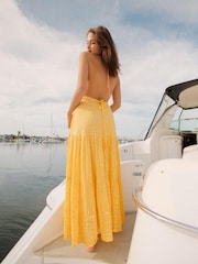 Sundress Yellow Emira Backless Maxi Dress - Image 2 of 6