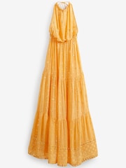 Sundress Yellow Emira Backless Maxi Dress - Image 6 of 6