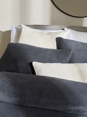 Soft Teddy Fleece Duvet Cover and Pillowcase Set - Изображение 3 из 4