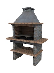 Callow Grey Garden Mediterrani Masonry Charcoal BBQ - Image 1 of 3