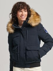 Superdry Blue Everest Bomber Jacket - Image 1 of 5