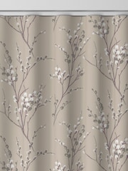 Laura Ashley Natural Pussy Willow Made to Measure Curtains - Image 9 of 10