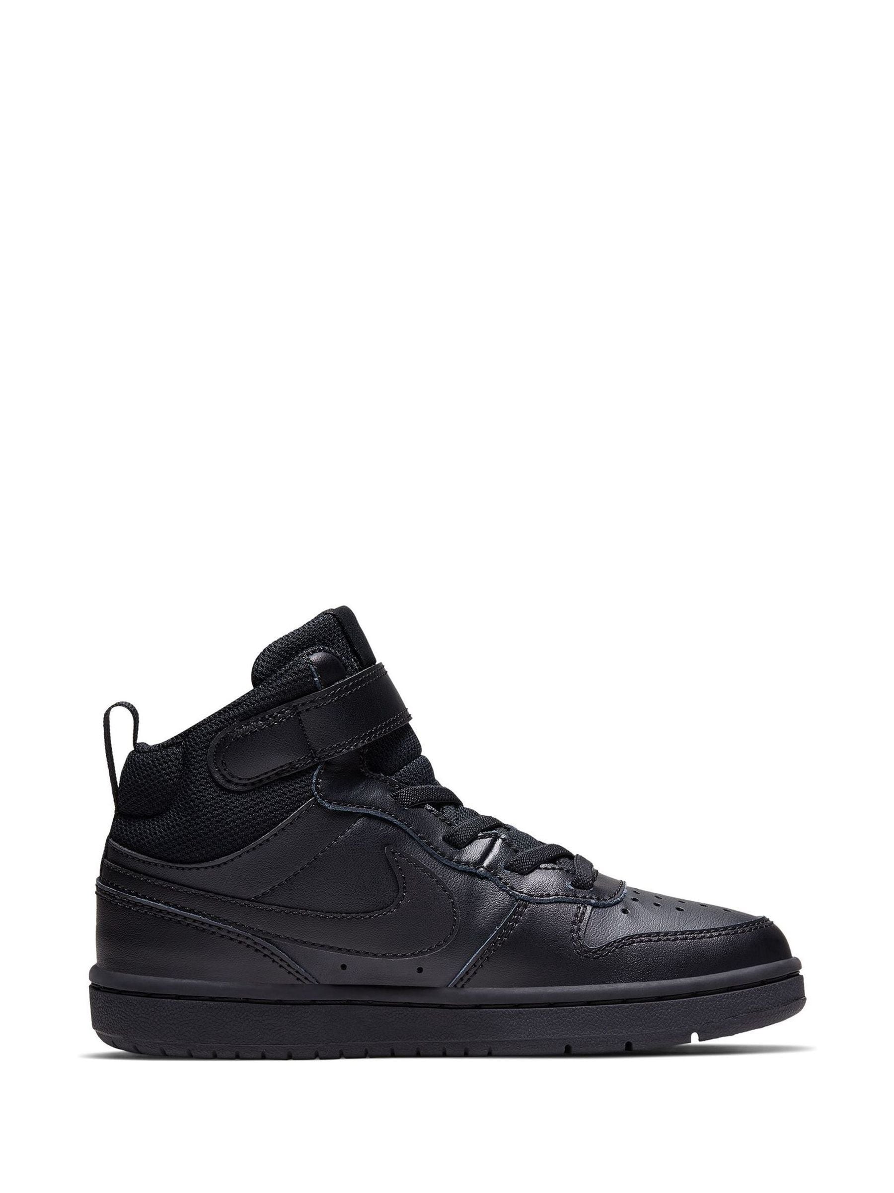 Buy Nike Black Junior Court Borough Mid Trainers from Next Cyprus