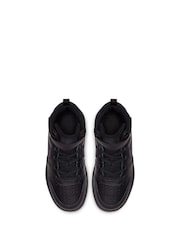 Nike Black Junior Court Borough Mid Trainers - Image 6 of 6