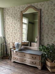 Laura Ashley Natural Elderwood 10M Wallpaper - Image 2 of 5