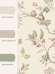 Laura Ashley Natural Elderwood 10M Wallpaper - Image 5 of 5