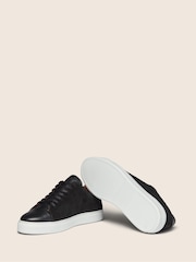 Oliver Sweeney Black Calf Suede/Leather Cupsole Trainers - Image 4 of 7
