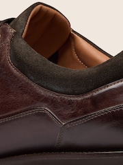 Oliver Sweeney Brown Hand Finished Calf Leather Hybrid Trainers - Image 6 of 6