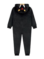 Character Black Sonic The Hedgehog Shadow Fleece Onesie - Image 5 of 6