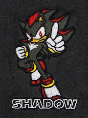 Character Black Sonic The Hedgehog Shadow Fleece Onesie - Image 6 of 6