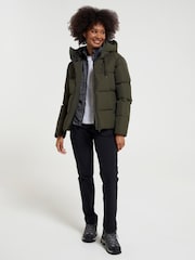 Mountain Warehouse Green Womens Toasty Short Padded Thermal Jacket - Image 2 of 5