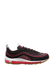 Nike Red/Black Air Max 97 Trainers - Image 1 of 11