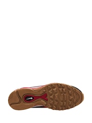 Nike Red/Black Air Max 97 Trainers - Image 4 of 11