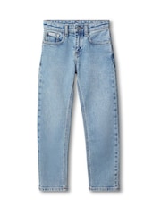 Calvin Klein Blue Straight Fit Jeans - Image 6 of 6