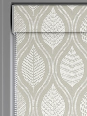 Natural Lino Leaf Made to Measure Roller Blind - Image 4 of 6