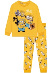 Кейіпкерге арналған жеккөрушілікке толы мен Minions ұзын жеңді пижама - 12суретінің 1 суреті