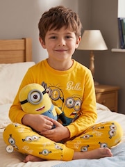 Кейіпкерге арналған жеккөрушілікке толы мен Minions ұзын жеңді пижама - 12суретінің 6 суреті