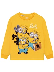 Кейіпкерге арналған жеккөрушілікке толы мен Minions ұзын жеңді пижама - 12суретінің 8 суреті