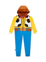 Character Yellow Disney Toy Story Woody Fleece Onesie - Image 1 of 6